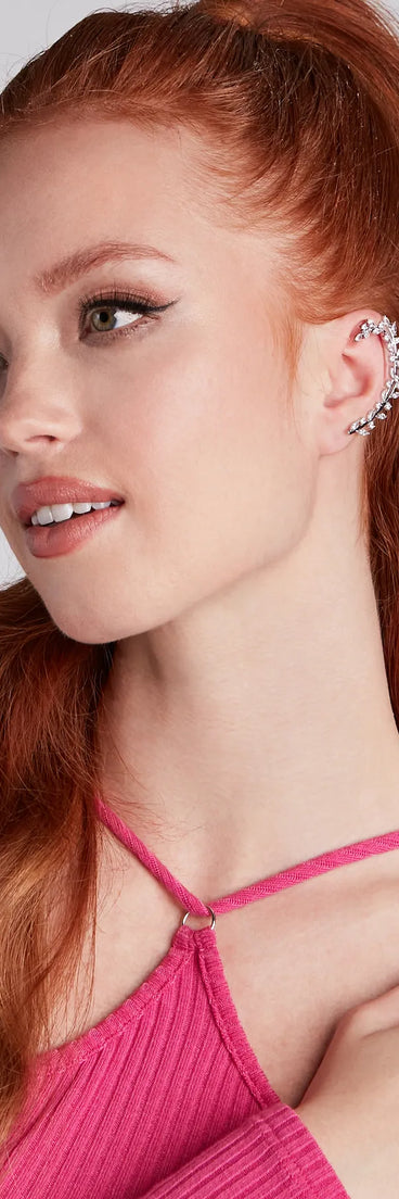 Fab Accents Rhinestone Ear Cuff
