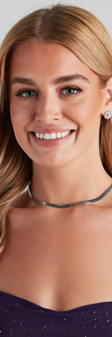 Flower Girl Stud Earrings