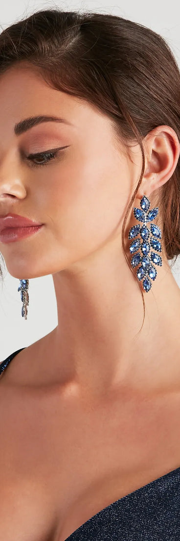 Elegant Stunner Marquise Gemstone Earrings