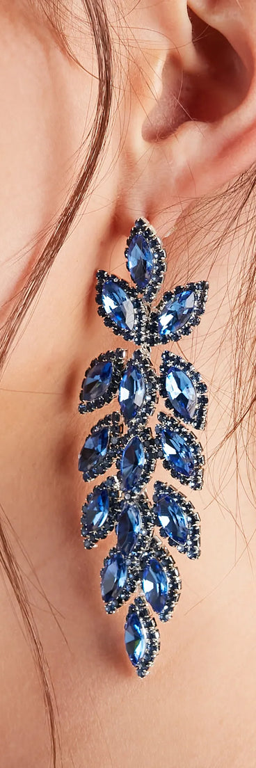 Elegant Stunner Marquise Gemstone Earrings