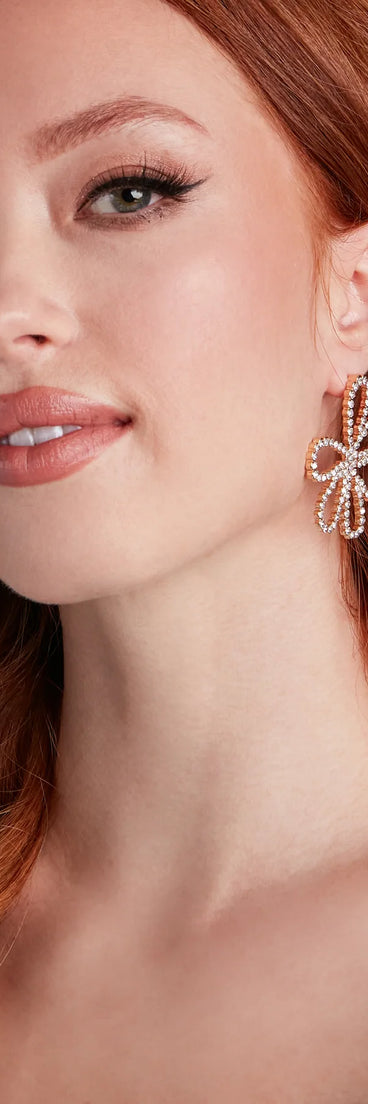Whimsical Statement Flower Earrings