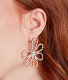 Whimsical Statement Flower Earrings