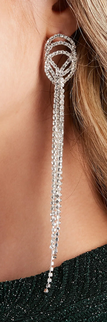 Exquisite Rhinestone Earrings