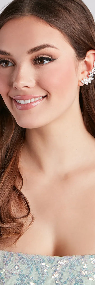 Special Moment Rhinestone Gem Ear Crawler