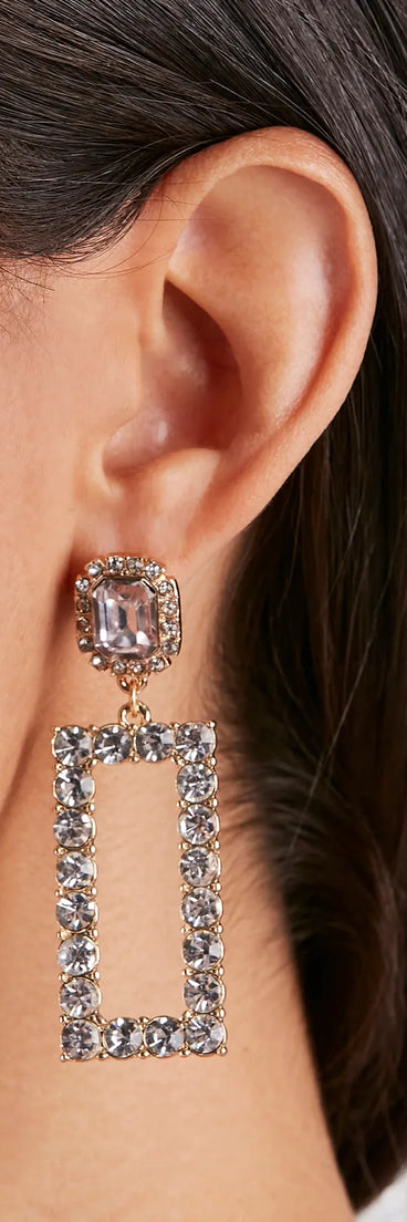 Of-The-Moment Glam Door Knocker Earrings
