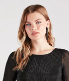 Bold Night Out Style Fringe Earrings
