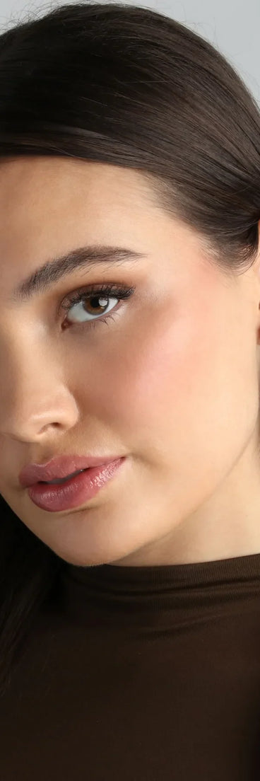 Simple Sparkle Cubic Zirconia Stud Earrings