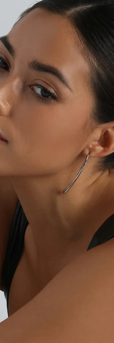 Modern Glamour Thin Threader Earrings