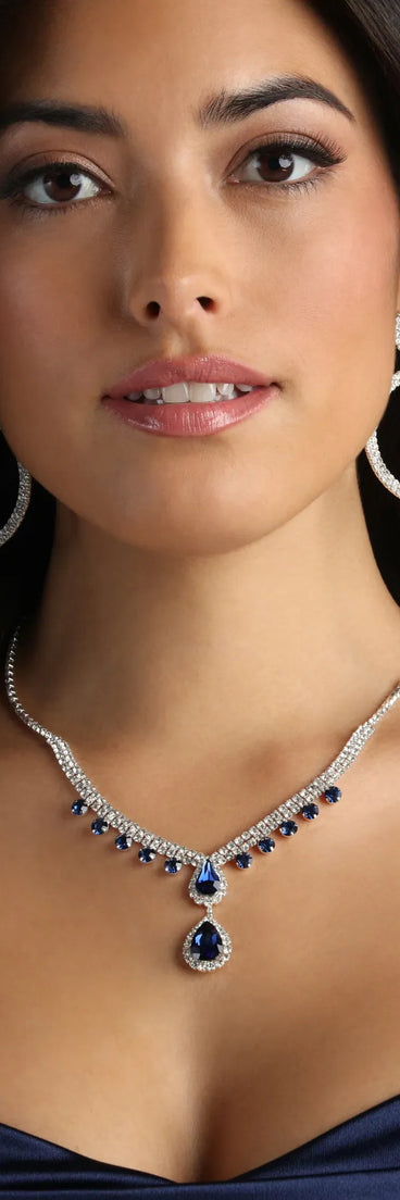 Treasured By Design Rhinestone Hoop Earrings