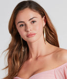 Extra Special Fringe Snake Chain Earrings