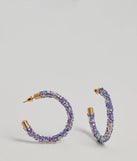 
Upgrade your style game for 2025 with the Glowing Nights Iridescent Hoop Earrings in purple, perfect for any fashion-forward wardrobe.