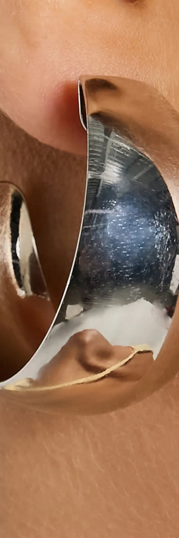 Be Bold Moment Half Hoop Earrings