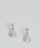 Cute Charisma Rhinestone Huggie Earrings