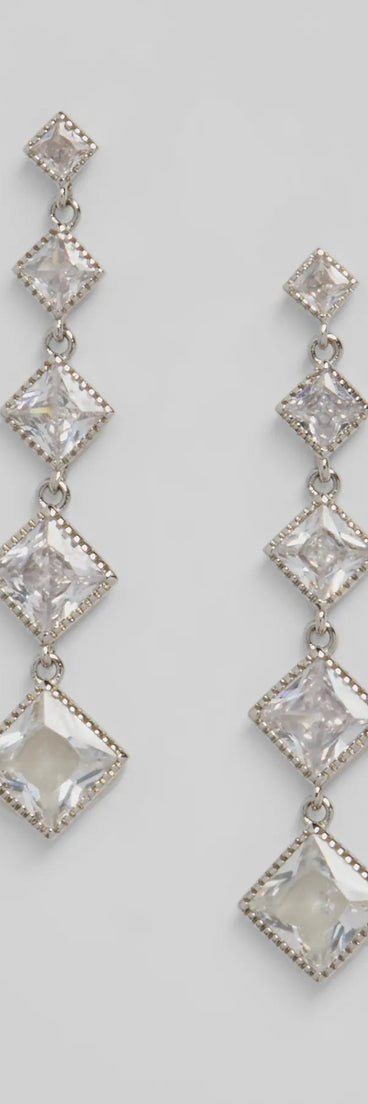 Homecoming jewelry and accessories like the Elegant Era Rhinestone Duster Earrings provide the finishing touch to help you dazzle at HOCO 2024!