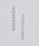 Unforgettable Luxe Rhinestone Linear Earrings