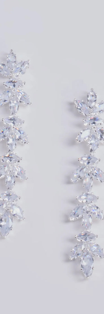 Luxe Stunner Crystal Duster Earrings