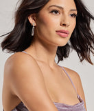 
Upgrade your style game for 2025 with the Glam Moves Rhinestone Rectangular Duster Earrings in silver, perfect for any fashion-forward wardrobe.
