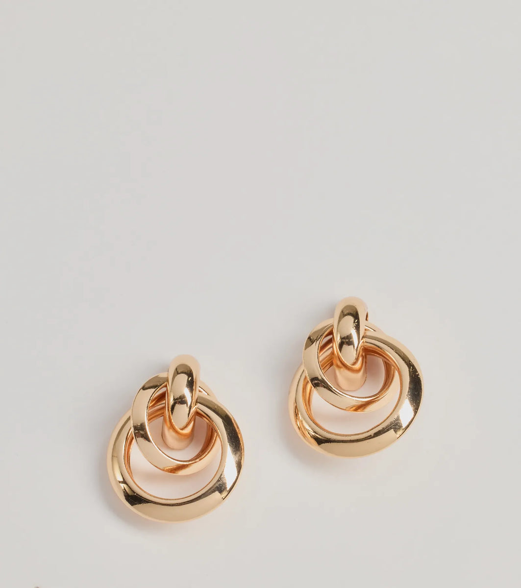 Saratoga Doorknocker Earrings