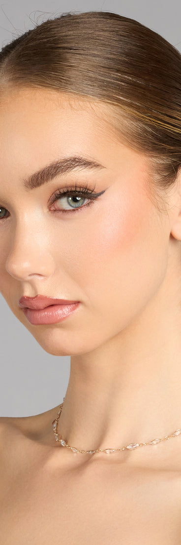 Lucky Girl Glow Rhinestone Clover Drop Earrings