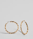 Trendy Twisted Coiled Hoop Earrings
