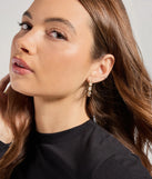 
Upgrade your style game for 2025 with the Perfect Shine Rhinestone Hoop Earrings in gold, perfect for any fashion-forward wardrobe.