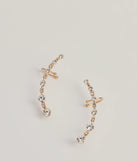
Upgrade your style game for 2025 with the Gorgeous Glam Rhinestone Ear Crawler Set in gold, perfect for any fashion-forward wardrobe.