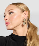 Major Fan Statement Earrings