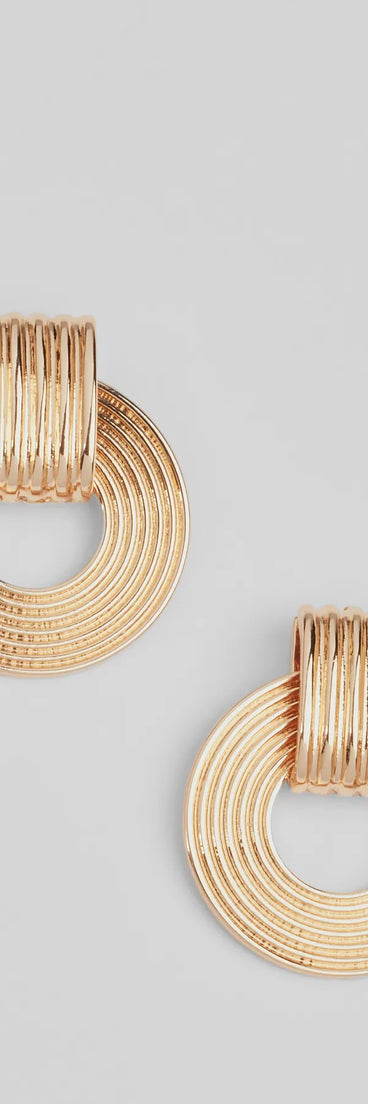 Memorable Shine Statement Earrings