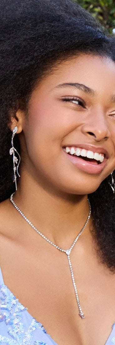 Get inspired with the Elegant Nature Rhinestone Leaf Twist Earrings, a feed-worthy silver piece that’s part of Windsor's updated and curated women’s clothing edit packed with must-have fall outfit ideas.