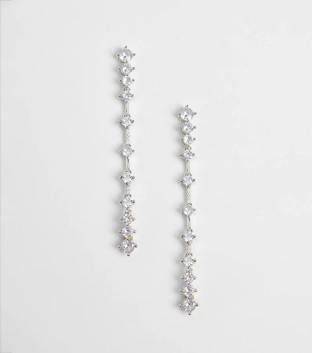 Sophisticated Taste Cubic Zirconia Earrings