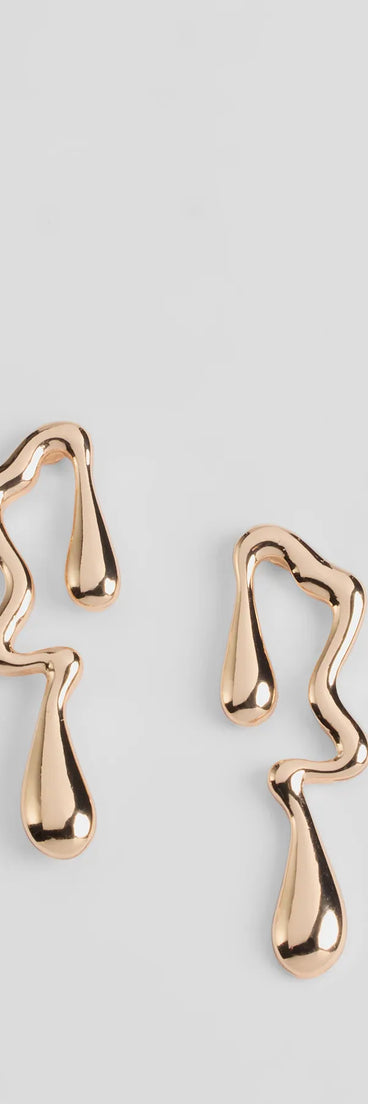 Stunning Impression Statement Earrings