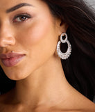 Endless Decadence Rhinestone Drop Earrings