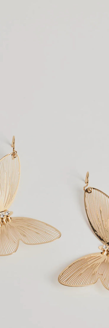 
Upgrade your style game for 2025 with the Enchanting Beauty Rhinestone Butterfly Earrings in gold, perfect for any fashion-forward wardrobe.