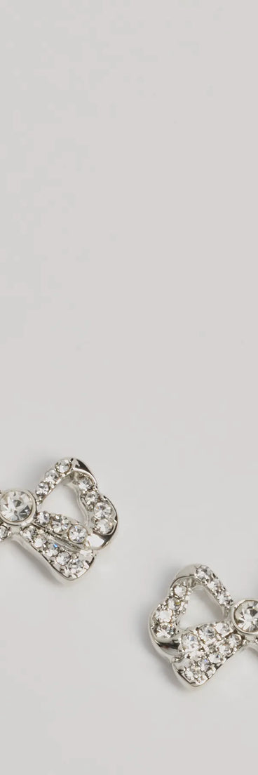 
Upgrade your style game for 2025 with the Gift Of Glam Rhinestone Bow Stud Earrings in silver, perfect for any fashion-forward wardrobe.
