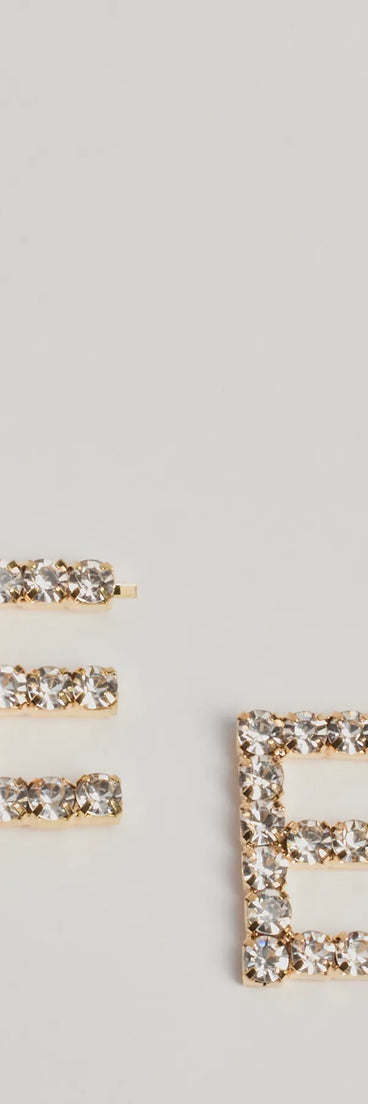 Get inspired with the E Initial Rhinestone Stud Earrings, a feed-worthy gold piece that’s part of Windsor's updated and curated women’s clothing edit packed with must-have fall outfit ideas.