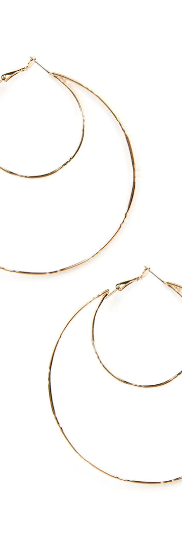 Double Hoop Earrings
