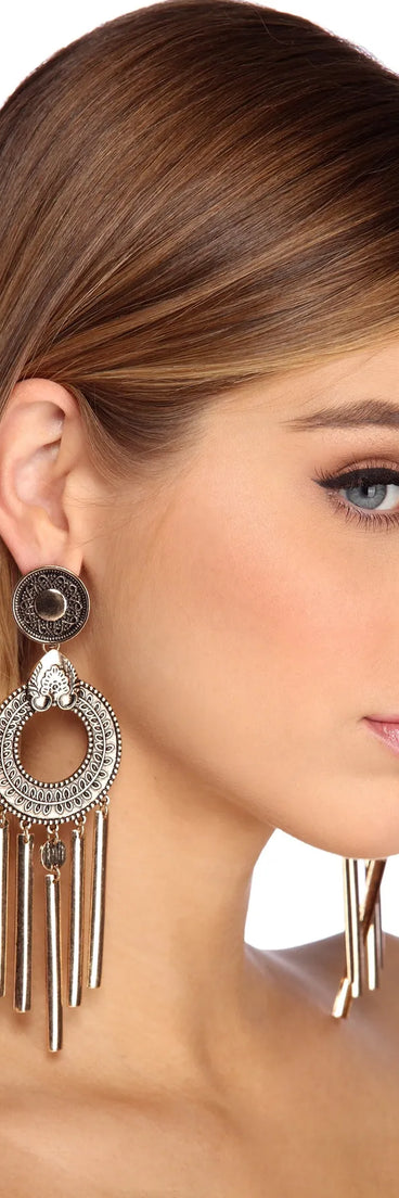 Metal Dreams Boho Earrings