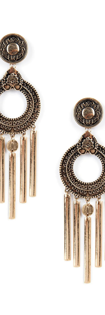 Metal Dreams Boho Earrings