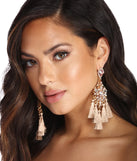 Glimmering Gemstone Earrings