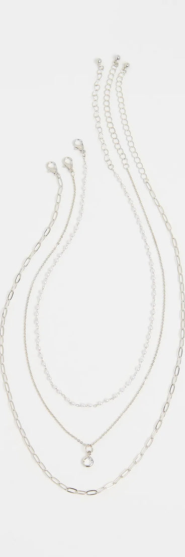 Perfectly Pretty Three Pack Necklace Set