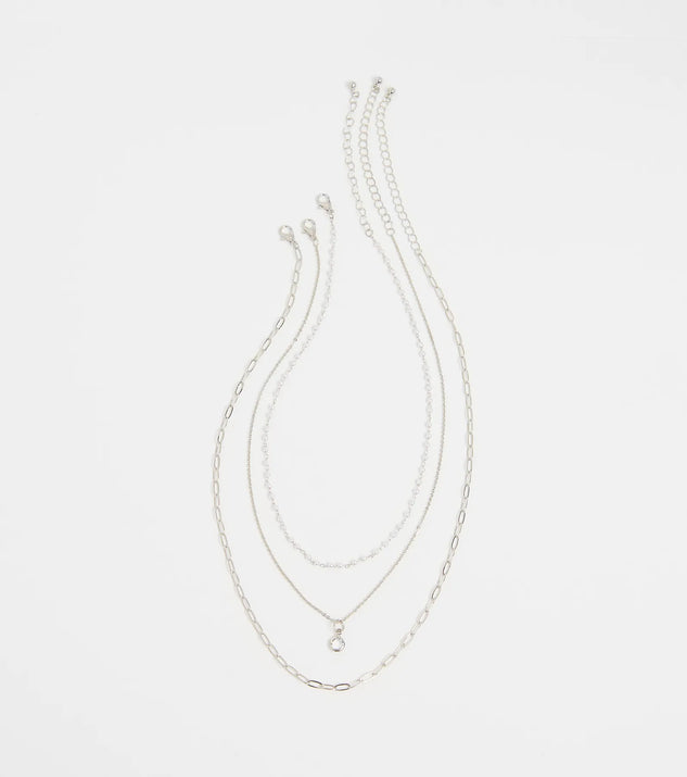 Perfectly Pretty Three Pack Necklace Set