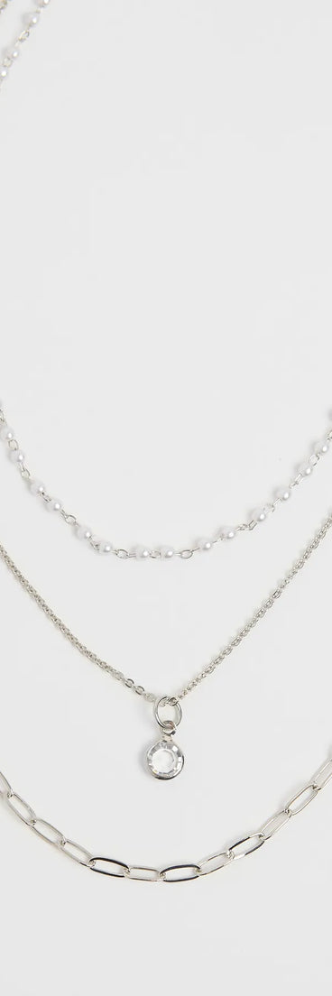 Perfectly Pretty Three Pack Necklace Set
