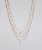 Delicately Chic Pearl Layered Necklace