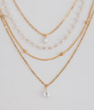 Delicately Chic Pearl Layered Necklace