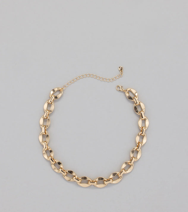 Luxe Statement Chunky Chain Necklace