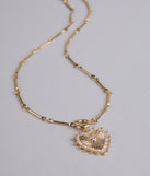 Heartfelt Energy Pendant Chain Necklace