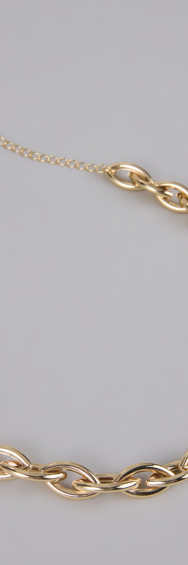 In the Loop Chain Necklace