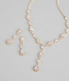 Dazzling Elegance Necklace And Earrings Set