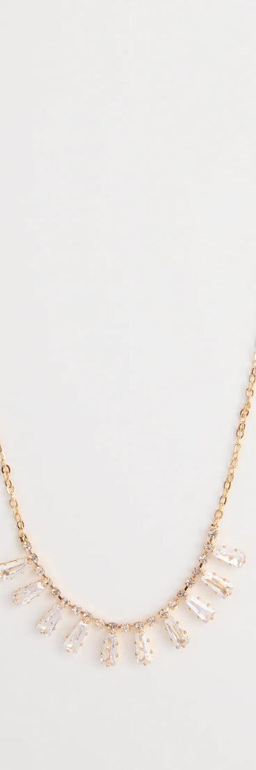 Instant Elevation Cubic Zirconia Charm Necklace