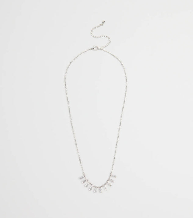 Instant Elevation Cubic Zirconia Charm Necklace